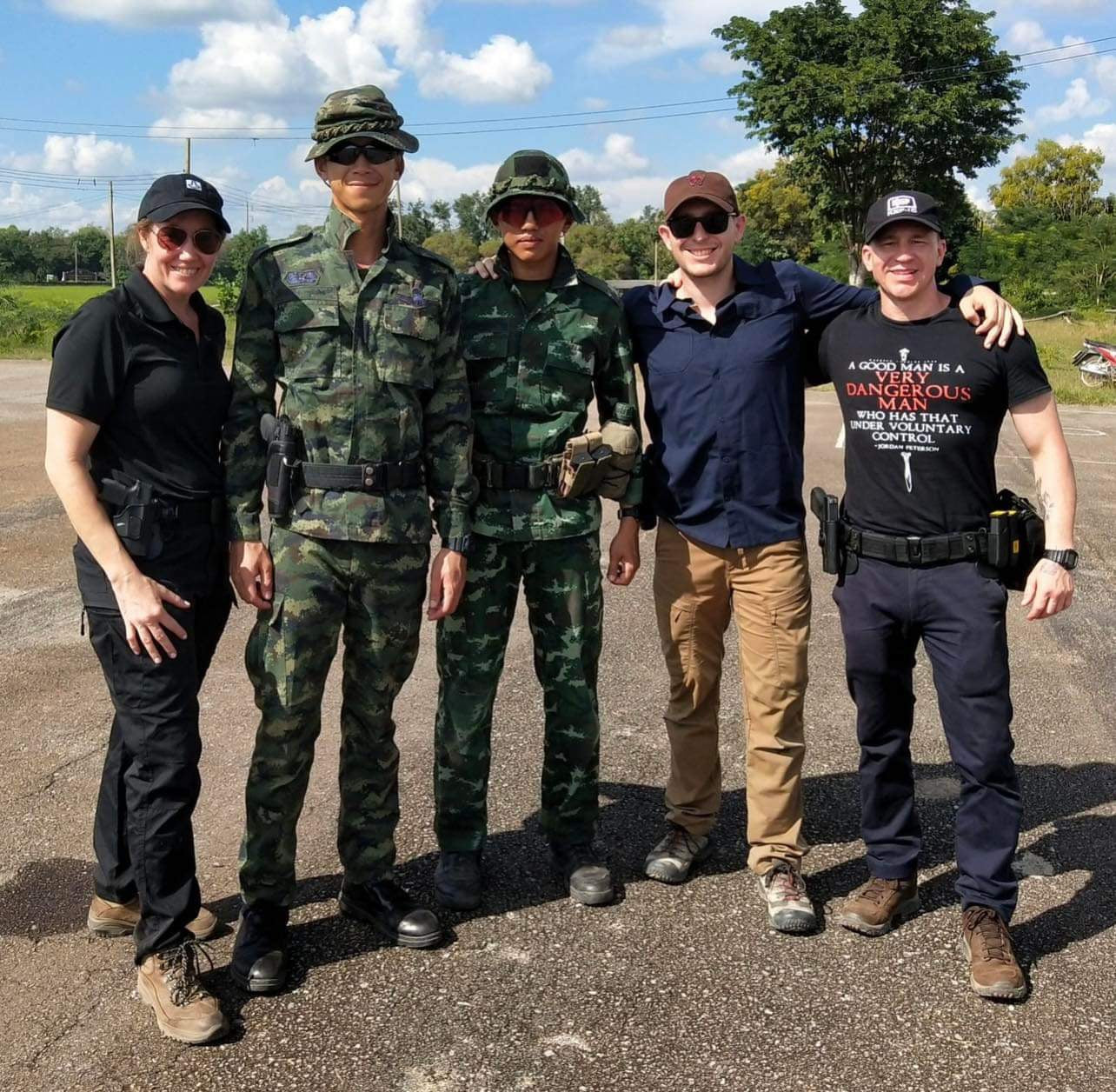 COMBAT CAMP, THAILAND: ARMY COMBATIVES & MUAY THAI