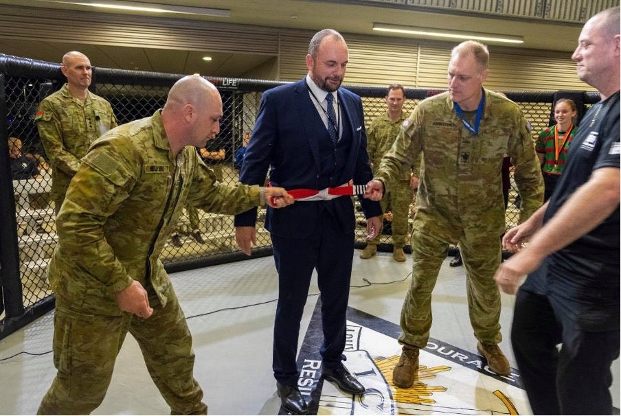 COMBAT CAMP, THAILAND: ARMY COMBATIVES & MUAY THAI