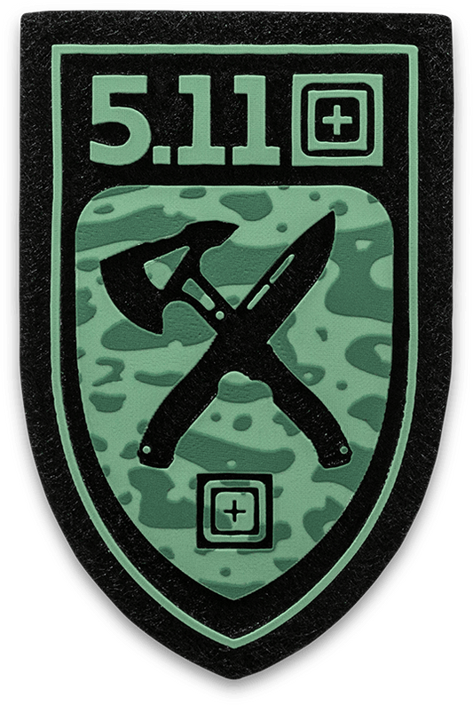 5.11 Crossed Blade Axe Patch - Kinetic S&T Tactical Shop